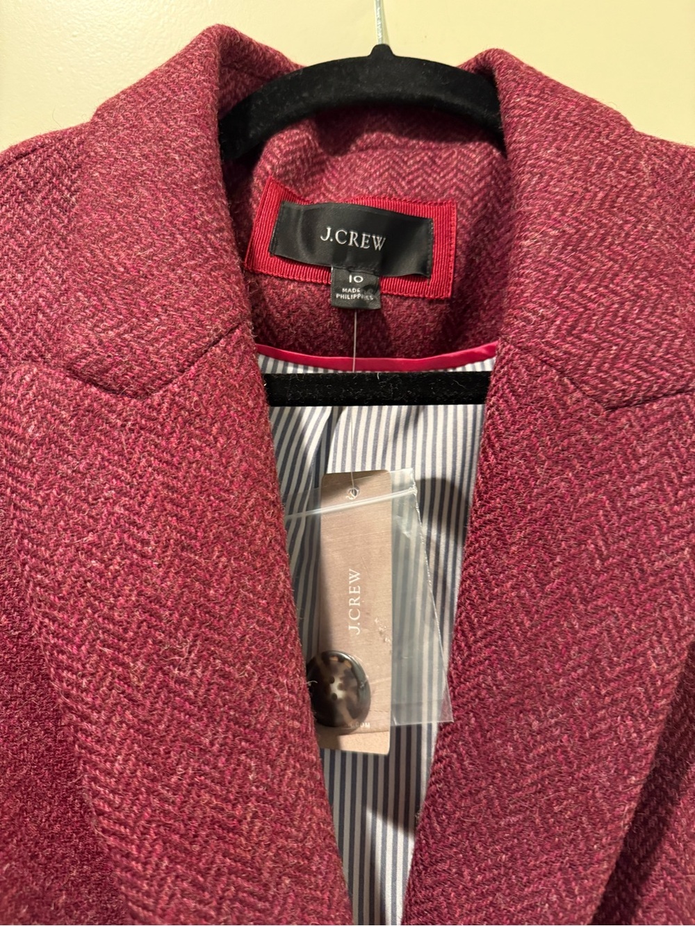 J. Crew Boyfriend Blazer NWT - Picture 4 of 4